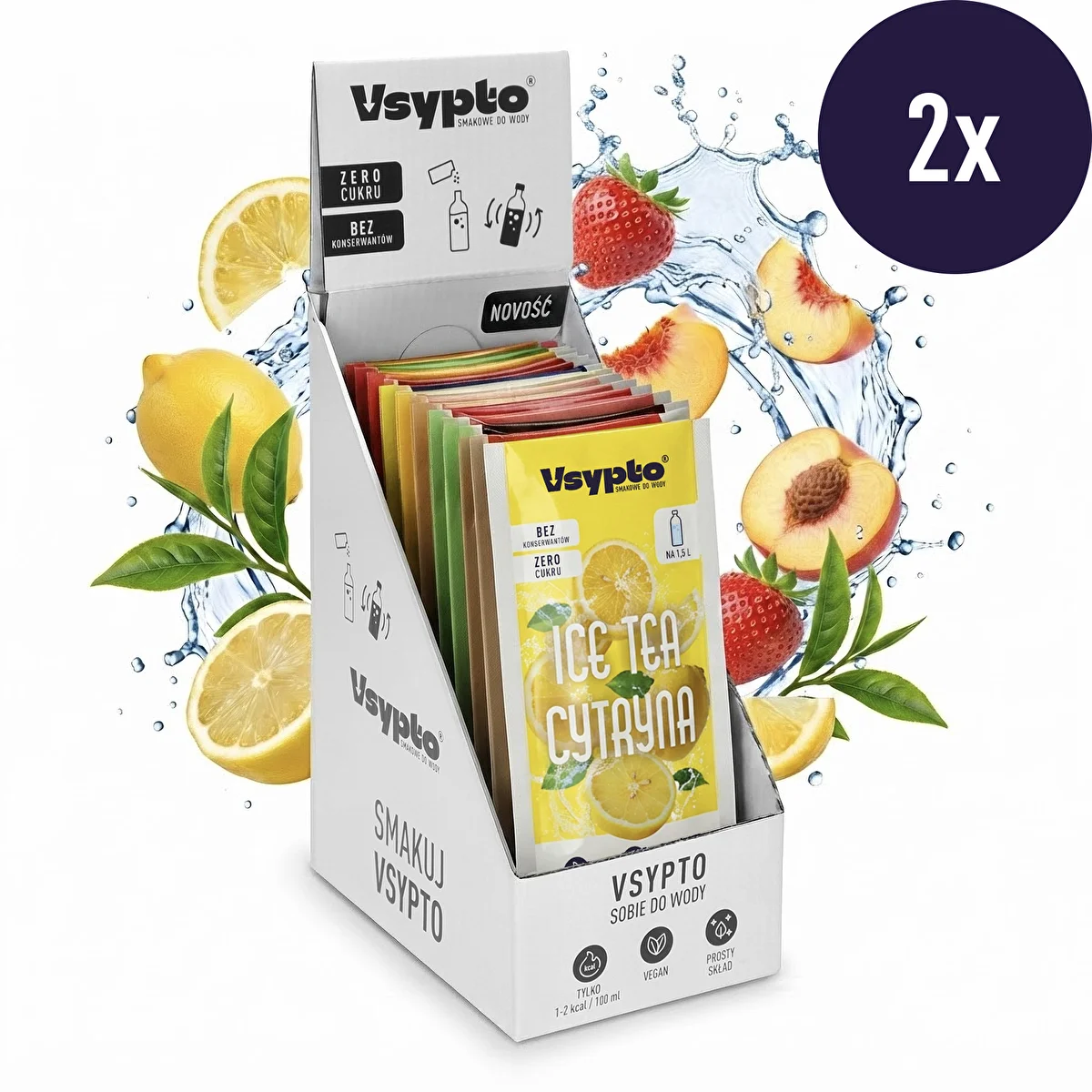 Vsypto mix 2x15 smaków, 30x9g