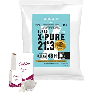 Drożdże Turbo X-Pure 21,3%, 50 L – zdjęcie 4