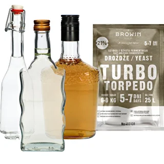 Drożdże gorzelnicze Turbo Torpedo 5-7 dni 21% 100g – zdjęcie 5