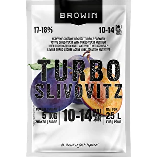 Drożdże gorzelnicze Turbo Slivovitz – zdjęcie 1