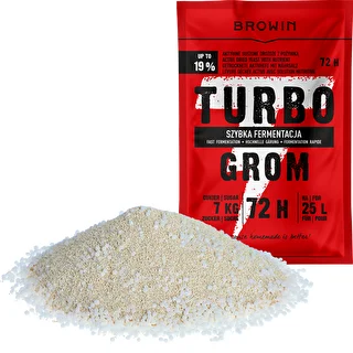 Drożdże gorzelnicze Turbo Grom 72h – zdjęcie 3