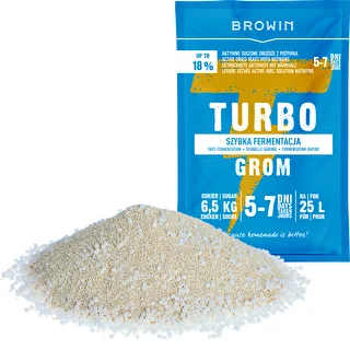 Drożdże gorzelnicze Turbo Grom 5-7 dni – zdjęcie 3