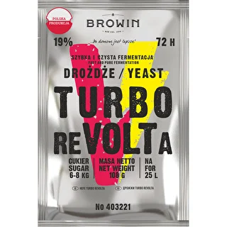 Drożdże gorzelnicze Turbo reVOLTa 72h – zdjęcie 1