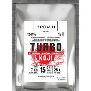 Drożdże gorzelnicze Turbo Koji, 50 g (bez zacierania!) – zdjęcie 1