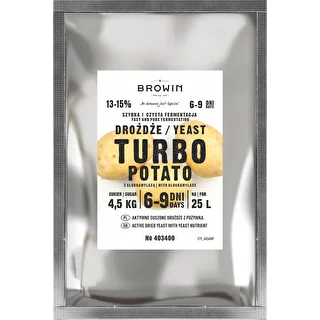 Drożdże  gorzelnicze Turbo Potato – zdjęcie 1