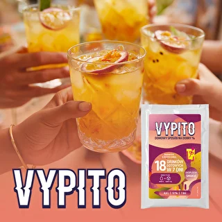 VYPITO 12%, saszetka na 18 drinków – Marakuja-Brzoskwinia, 126g – zdjęcie 6