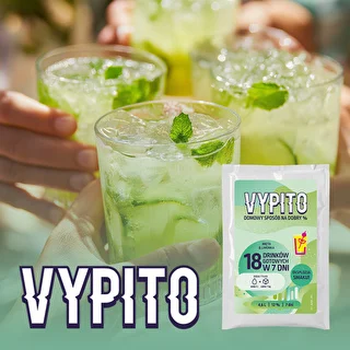 VYPITO 12%, saszetka na 18 drinków – Mięta-Limonka, 126g – zdjęcie 6