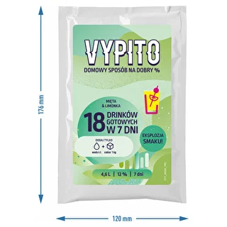 Zestaw imprezowy - Vypito Mięta i limonka – zdjęcie 5