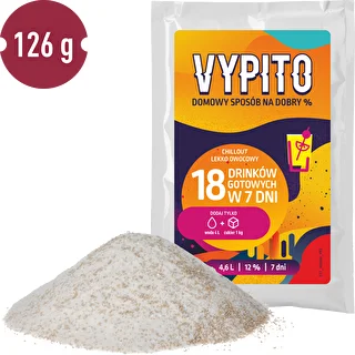 VYPITO 12%, saszetka na 18 drinków - Chillout lekko owocowy, 126 g – zdjęcie 3