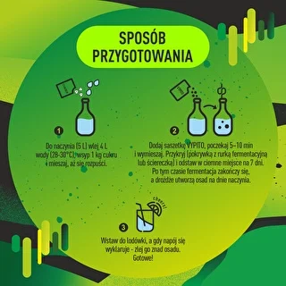 VYPITO 12%, saszetka na 18 drinków - Energy drink, 126 g – zdjęcie 5