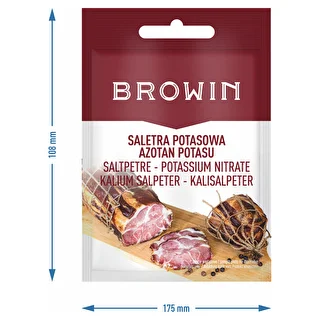 Saletra potasowa do peklowania mięsa, 20 g – zdjęcie 7
