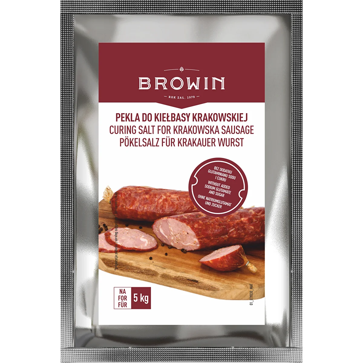Peklosól Pekla do kiełbasy krakowskiej - 115 g