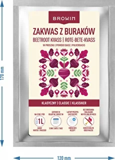 Zakwas z buraka w proszku klasyczny smak, 33 g – zdjęcie 3