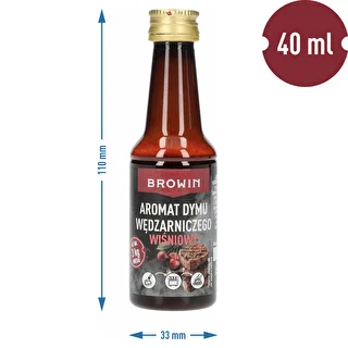 Aromat dymu wędzarniczego w płynie – wiśniowy, 40 ml – zdjęcie 3