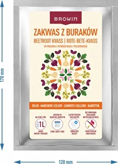 Zakwas z buraka w proszku z selerem i marchewką, 36 g – zdjęcie 3