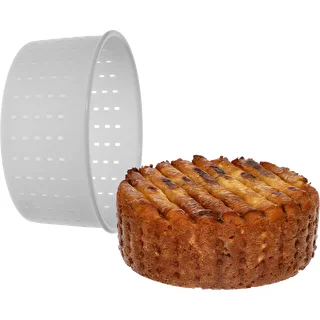 Forma serowarska okrągła Ø15 x 7cm na 1200 g – zdjęcie 5