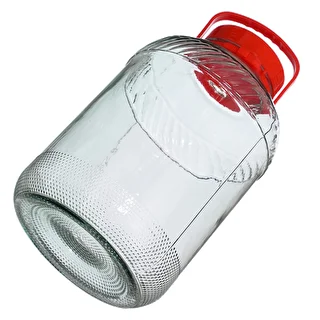 Słoik 10 L z plastikową pokrywą – zdjęcie 2