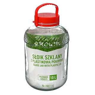 Słoik 10 L z plastikową pokrywą – zdjęcie 4