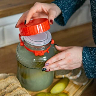 Słoik 2L z zak. plast. – zdjęcie 4