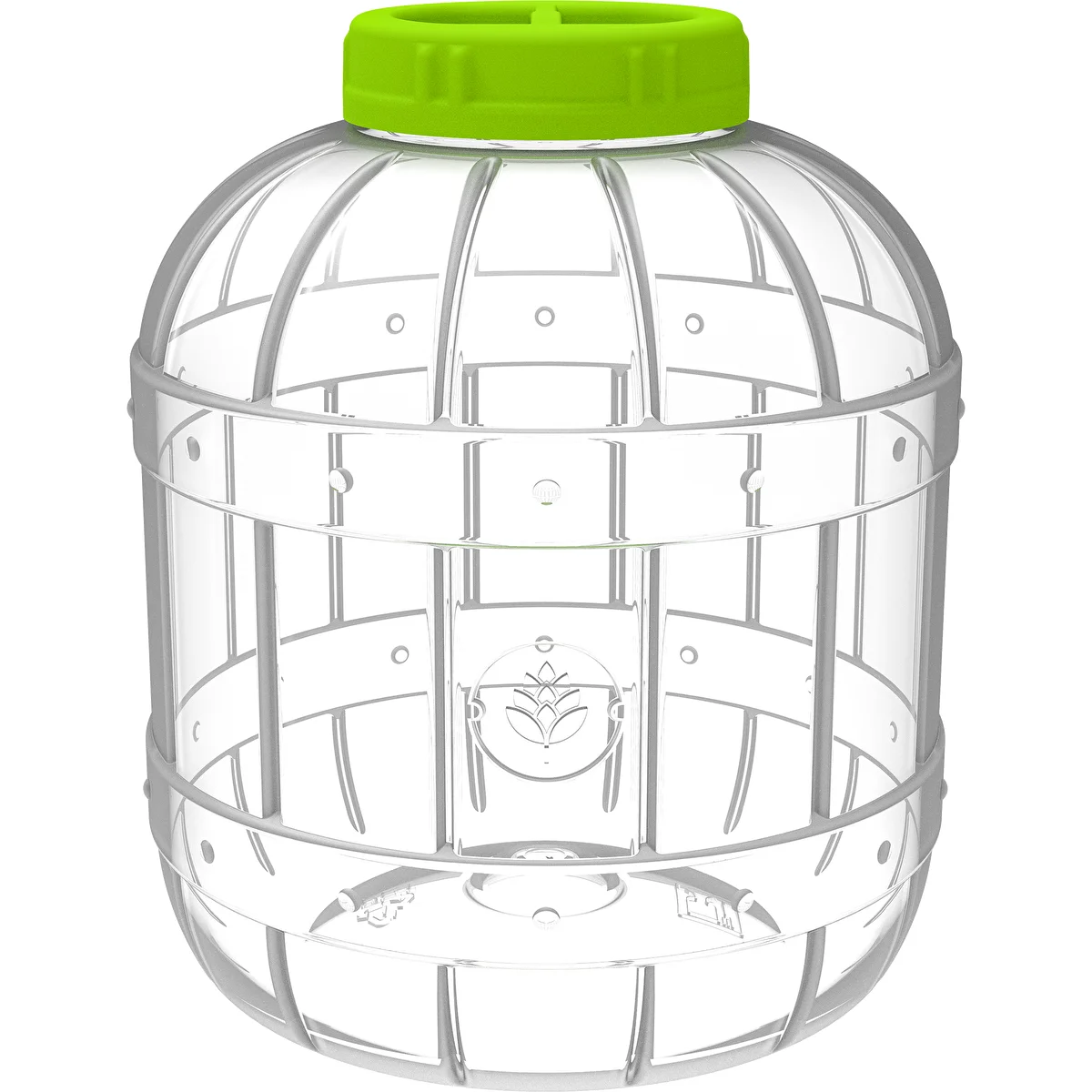 Nietłukący, wielofunkcyjny słoik, 8 L