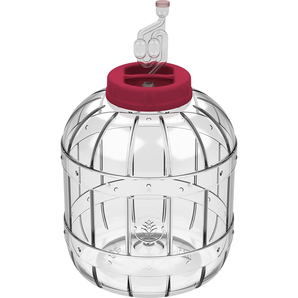 Nietłukący, wielofunkcyjny słoik do fermentacji, 8L