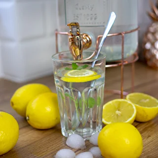 Słój z kranikiem 3,8 L na stojaku – zdjęcie 7