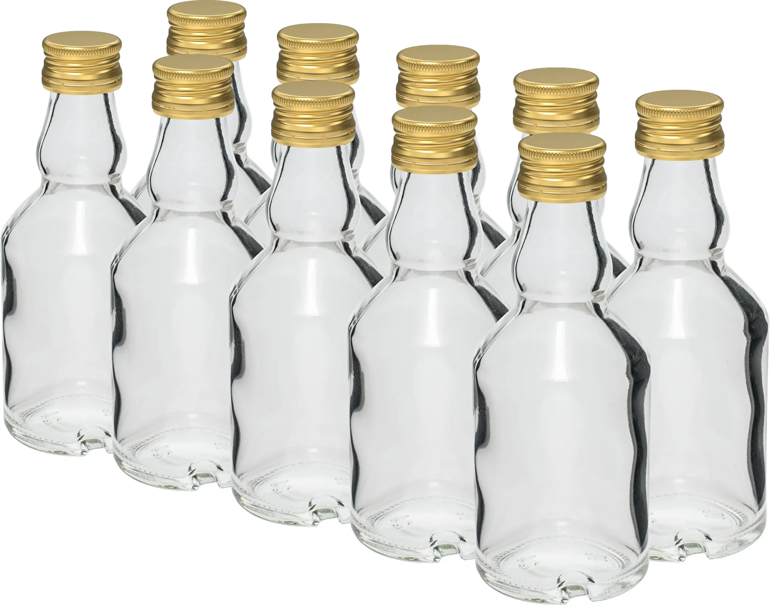 Butelka Maluch 50 ml z zakrętką - 10 szt.