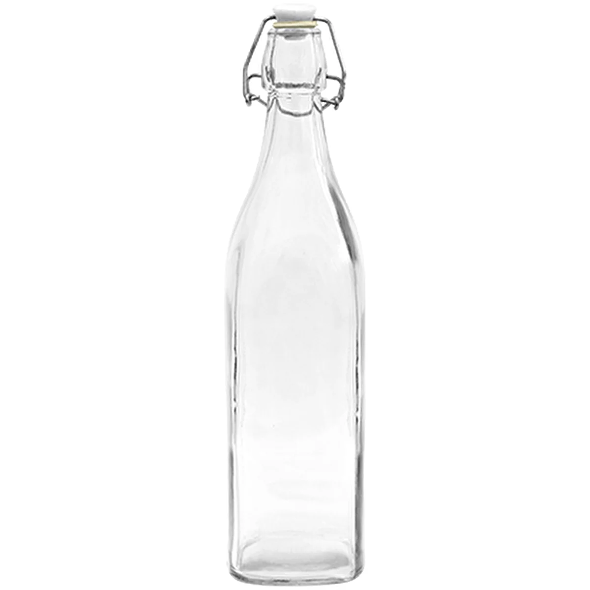 Butelka Kwadrat z hermetycznym zamknięciem 0,5 L