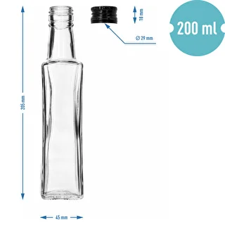 Butelka Olimp 200 ml z zakrętką, 1 szt. – zdjęcie 8