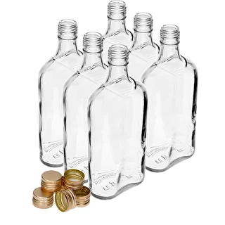 Butelka Piersiówka 500 ml z zakrętką, 6 szt. – zdjęcie 10