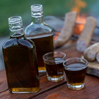 Butelka na nalewki piersiówka z zakr 200 ml 10 szt – zdjęcie 8