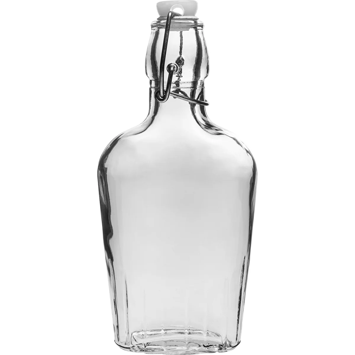 Butelka piersiówka 250 ml z zamknięciem herm.