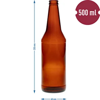 Butelka na piwo 500 ml - zgrzewka 8 szt. – zdjęcie 4