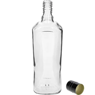 Butelka „Szafirowa” 700 ml z zakrętką, 1 szt. – zdjęcie 2