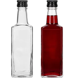 Butelka Receptura 250 ml, z czarną zakrętką, 1szt. – zdjęcie 3