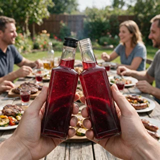 Butelka Receptura 250 ml, z czarną zakrętką, 1szt. – zdjęcie 8