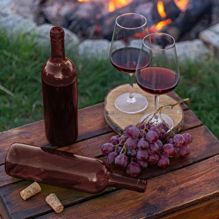 Butelka na wino 750 ml brązowa - zgrzewka 8szt. – zdjęcie 7