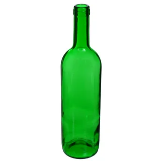 Butelka na wino 0,75 L zielona - zgrzewka 8 szt. – zdjęcie 3
