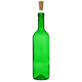 Butelka na wino 0,75 L zielona - zgrzewka 8 szt. – zdjęcie 4