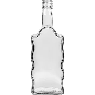 Butelka Klasztorna 500 ml, z zakrętką, biała - 6szt. – zdjęcie 3