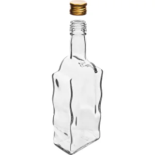Butelka Klasztorna 500 ml, z zakrętką, biała - 6szt. – zdjęcie 2