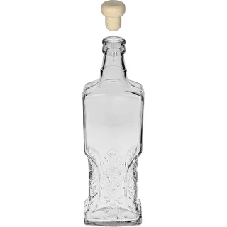 Butelka Kredensowa 500ml z korkiem – zdjęcie 2