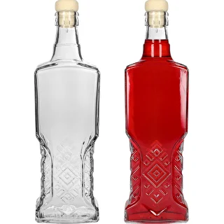 Butelka Kredensowa 500ml z korkiem – zdjęcie 4