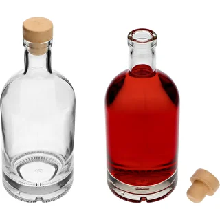Butelka Miss Barku biała z korkiem, 700ml – zdjęcie 4