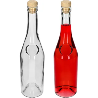 Butelka Herbowa 500 ml z korkiem-grzybkiem, 1 szt. – zdjęcie 3