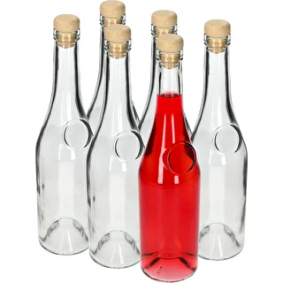 Butelka Herbowa 500 ml z korkiem-grzybkiem, 1 szt. – zdjęcie 8