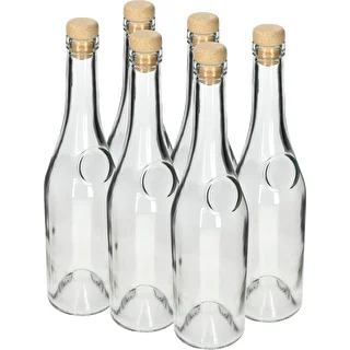 Butelka Herbowa 500 ml z korkiem-grzybkiem, 1 szt. – zdjęcie 7