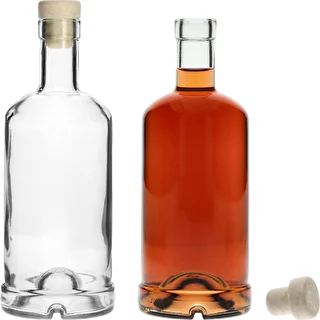 Butelka Gabinetowa 500 ml z korkiem – zdjęcie 3