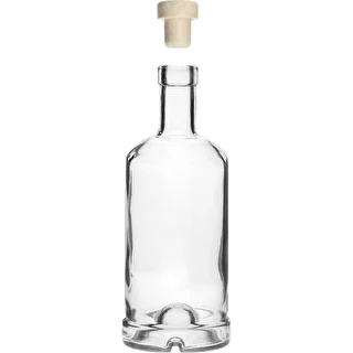 Butelka Gabinetowa 500 ml z korkiem – zdjęcie 2