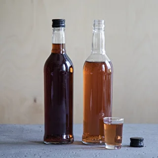 Butelka 500 ml Smukła, z zakrętką czarną, na wódkę, 6 szt. – zdjęcie 9